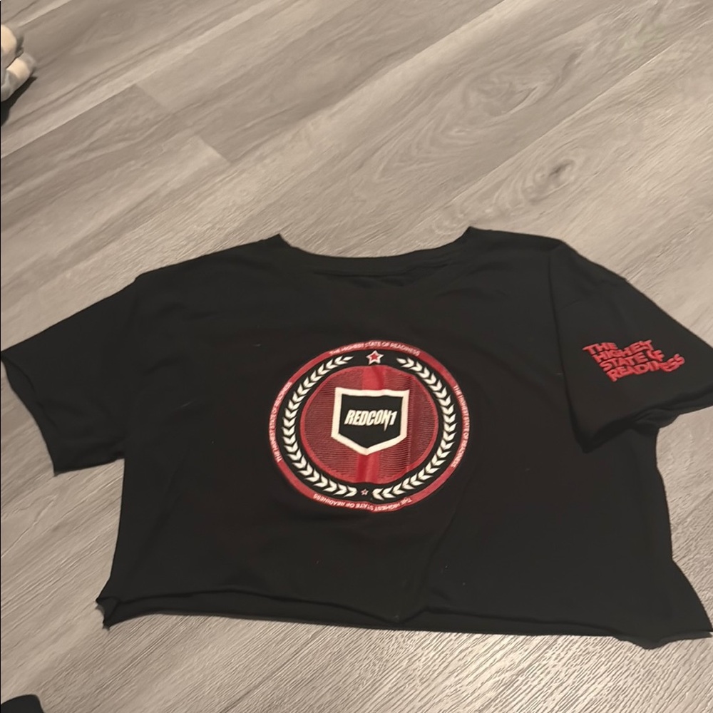 Redcon1 Black & Red Women’s Croptop
